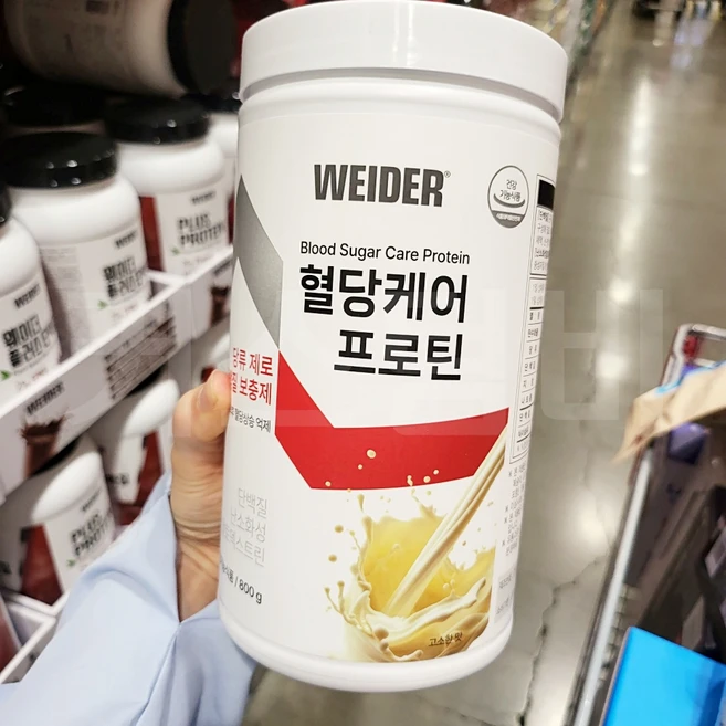 웨이더 혈당케어 프로틴 Weider Blood Sugar Care Protein, 1개, 800g - 쿠팡