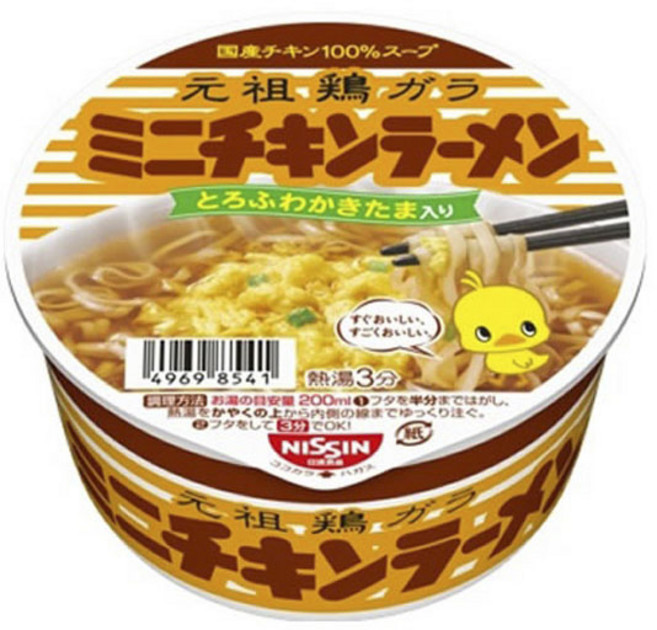 NISSIN 日清 元祖雞汁風味湯麵 38g, 12入