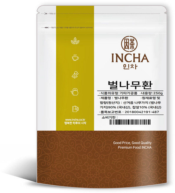 인차 국산 벌나무환 벌나무 가지 환, 1개, 250g