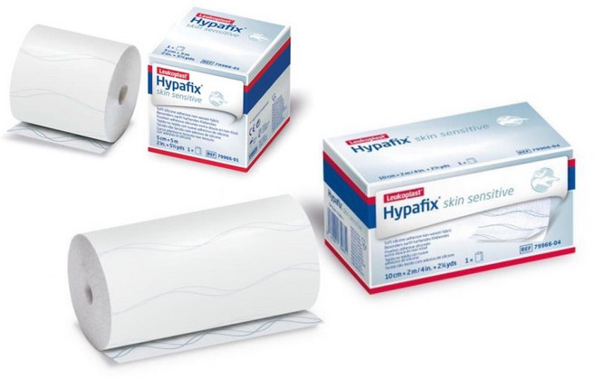 [하이파픽스 스킨센스티브] 저자극 실리콘 부직반창고 10cm x 2m 의료용 롤밴드 픽싱롤, 1개