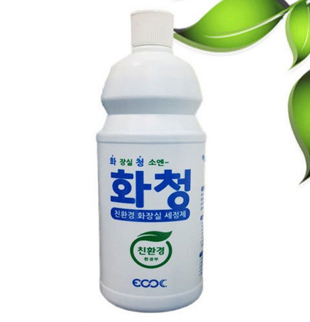 약산성 화장실 세정제 1L 건물 바닥 변기 얼룩제거, 1개