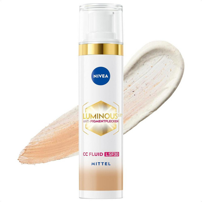 독일 니베아 NIVEA Luminous 630 루미너스 630 안티 피그먼트 스팟 CC 플루이드 SPF 30
