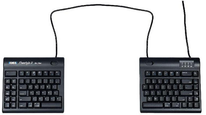 키네시스 Kinesis USB Freestyle2 키보드 20인치 확장 분리