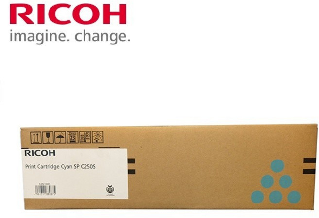 RICOH SP C250S 原廠彩色碳粉匣, 1個, SP C250S藍色, 藍色