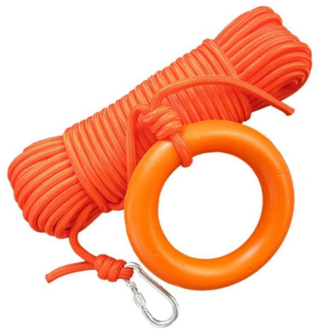 해양 수상 안전 구명 로프 줄 물놀이 수영장 구조밧줄