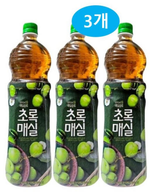 웅진식품 초록매실/매실/과일/쥬스