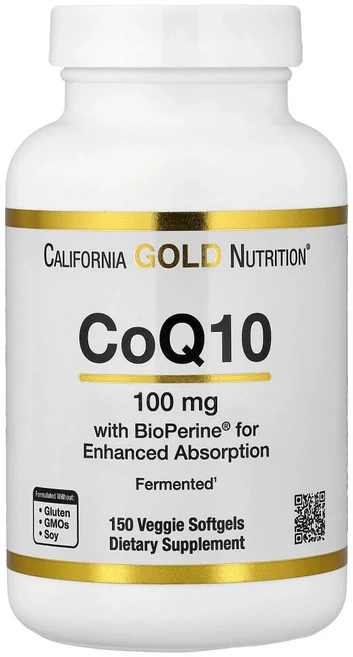 레이크 에비뉴 뉴트리션 코큐텐 위드 바이오페린 100 mg 소프트젤 150정, 1개 - 쿠팡