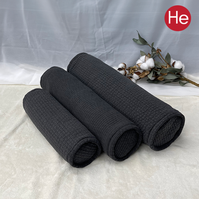 HE 더 바른 원형베개 그레이 소 중 대 경추베개 수건 목베개 일자목 거북목 목디스크 곡물베개, 메밀, 1개