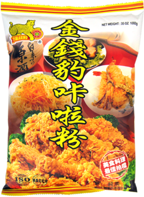 金錢豹 豹味 咔啦 脆酥粉, 1kg, 12個