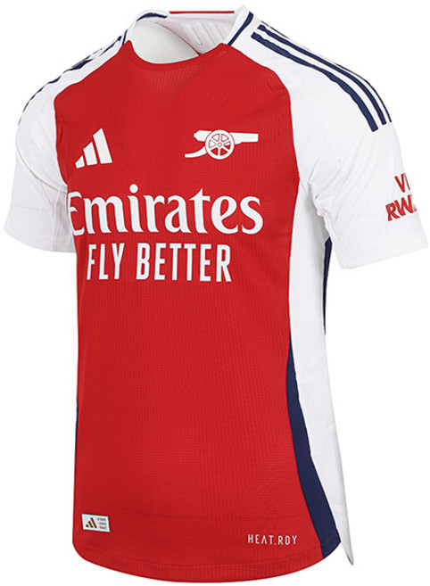 아디다스 아스널 FC 202425 어센틱 홈 저지 유니폼 (IT6140)