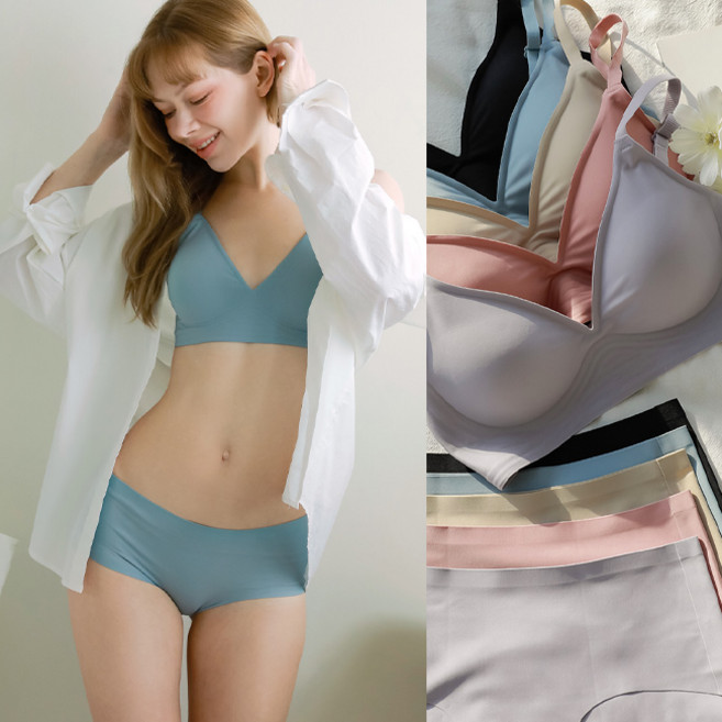 [브라단품] 빅사이즈! 신축최고 [ABCD/노와이어] 지올 심리스 브라 (편한 브래지어)