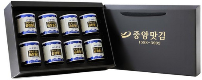 보령 대천김 특별히 맛있는 곱창 돌김 캔김 8캔 선물세트/조미김/구운김