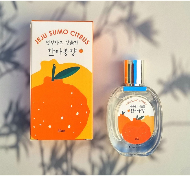 청량하고 상큼한 제주 한라봉향 향수 30ml 퍼퓸, 1개