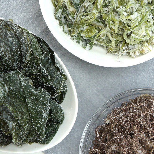 염장해조류 4kg 옵션선택 미역 미역줄기 다시마 쌈다시마 톳 꼬시래기 곰피, 염장 다시마 쌈다시마 4kg, 1개