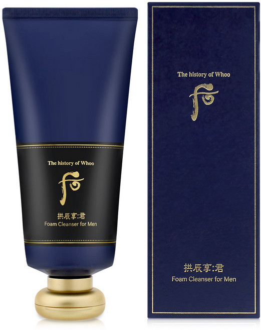 더후 더후 공진향 군 자양 폼 클렌져 180ml, *