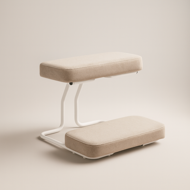 [바른설계] 2단 발받침대, 오트밀