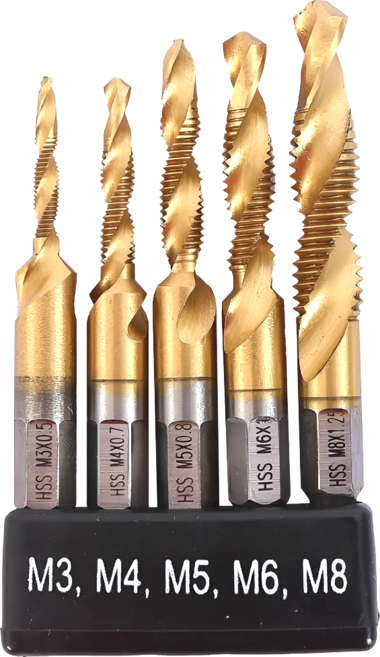 스마토 드릴탭 M3-M8 5종세트, 드릴탭 5PCS 세트