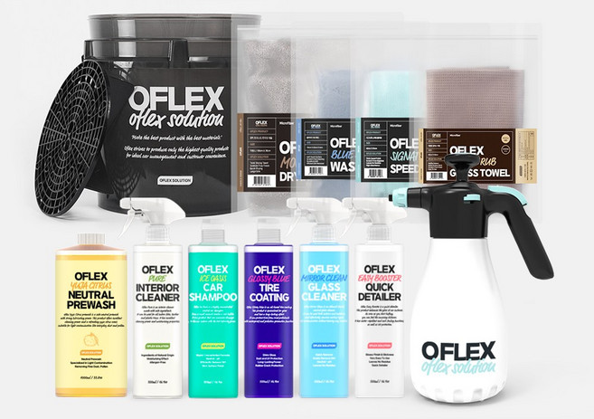 오플렉스 프리미엄 자동차 세차용품 16종 세트, 1개