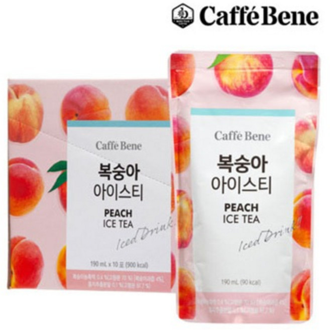 카페베네 아이스에이드 190ml 과즙음료 캠핑용, 파일애플에이드 190mlX50팩, 50개