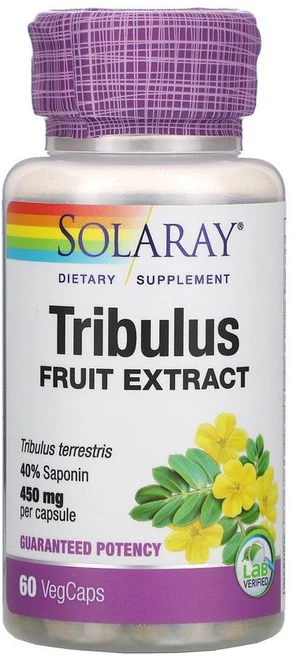솔라레이 트리불루스 추출물 450mg 60정 트리뷸루스 남가새 질려자 효능 효과, 1개 - 쿠팡