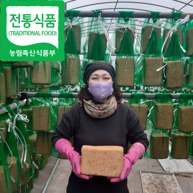 국산 전통 메주 100%국산콩, 1.5kg, 1개