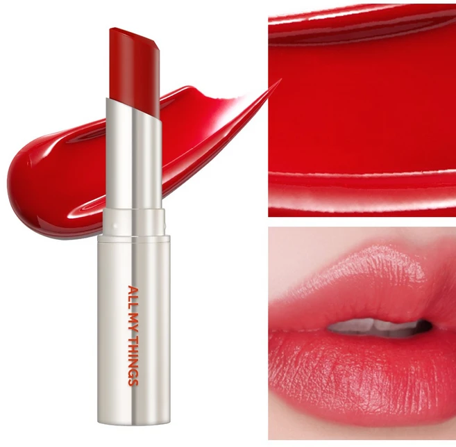 올마이띵스 AMTS 아임 유어 립틴트 무펄 립스틱, #04 레드번, 3.4g, 1개 - 쿠팡