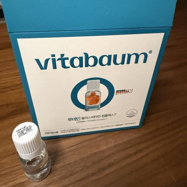 눈 건강 증진 루테인 멀티비타민 비타민 A C E 함유 면역력 강화 영양제 30정 1개, 10ml