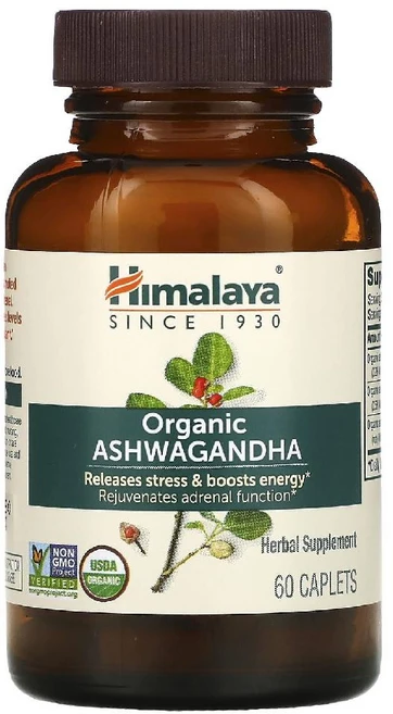 Himalaya Ashwagandha 아쉬아간다 아슈와간다 60정, 1개 - 쿠팡