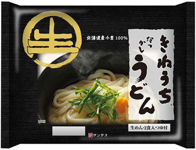 기네우치 나츠카시 우동 2인분, 440g, 1세트