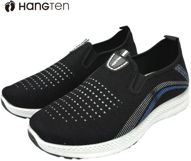 행텐 남성 메쉬 슬립온 발편한 아쿠아 스니커즈
