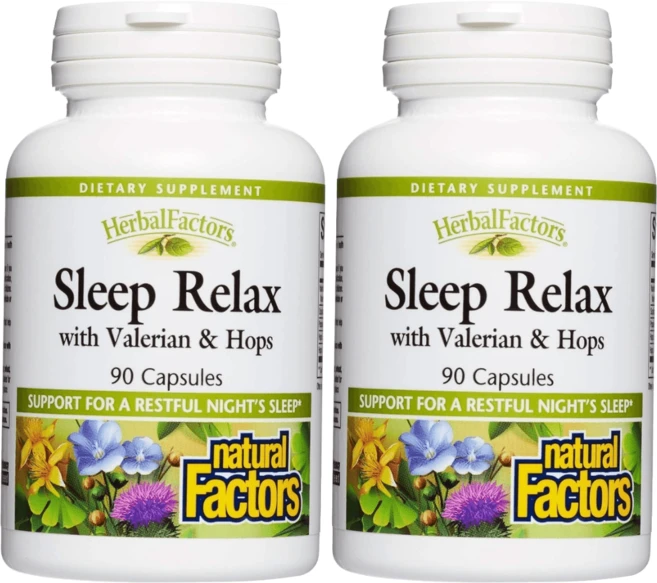 네추럴팩터스 식물성 멜라토닌 sleep 90캡슐 2개, 90정 - 쿠팡