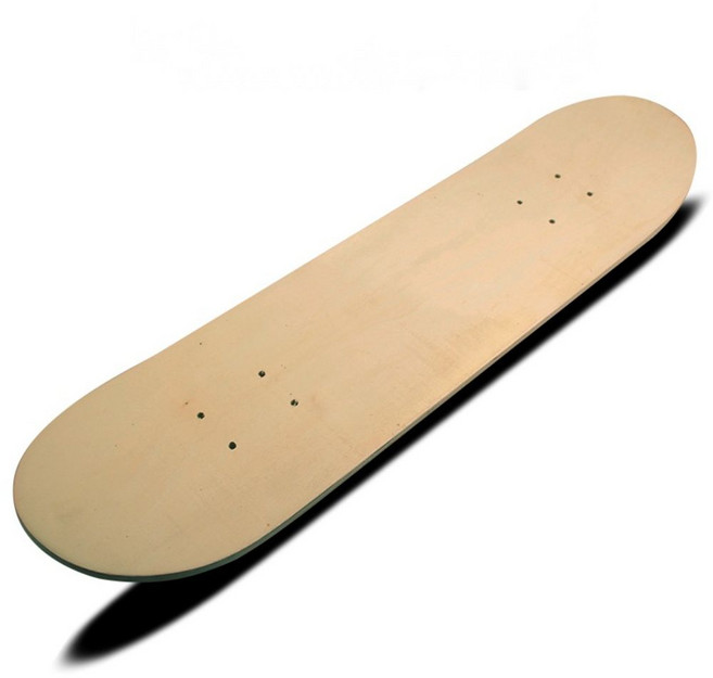 무지 스케이트보드 데크 커스텀 색칠 입문 롱보드, 1개