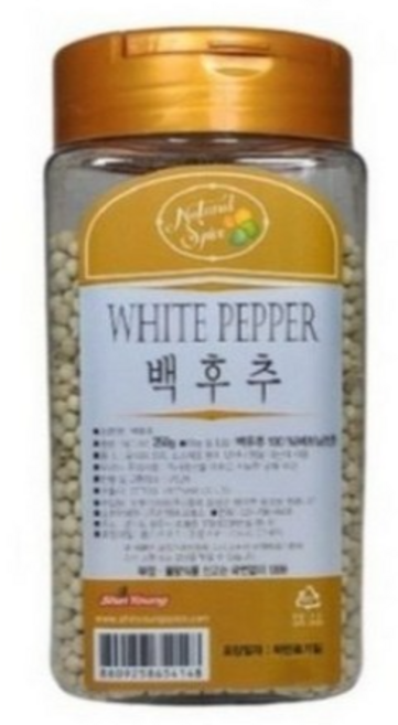 내츄럴스파이스 통백후추, 250g, 1개