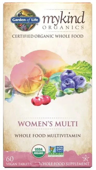 [미국정품직구상품] 가든오브라이프 마이카인드 우먼 멀티 비타민 60정, 1개 - 쿠팡