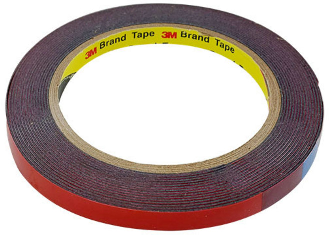 3M 4080 흑색 폼 양면테이프 8mm x 4.95M