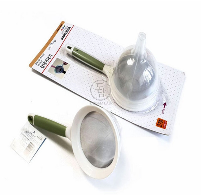 제이에스몰 국산 깔대여과기 기름깔때기