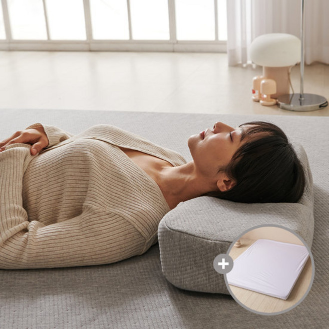 라누베 메모리폼 토퍼 침대 바닥 3단 접이식 매트리스 수면매트