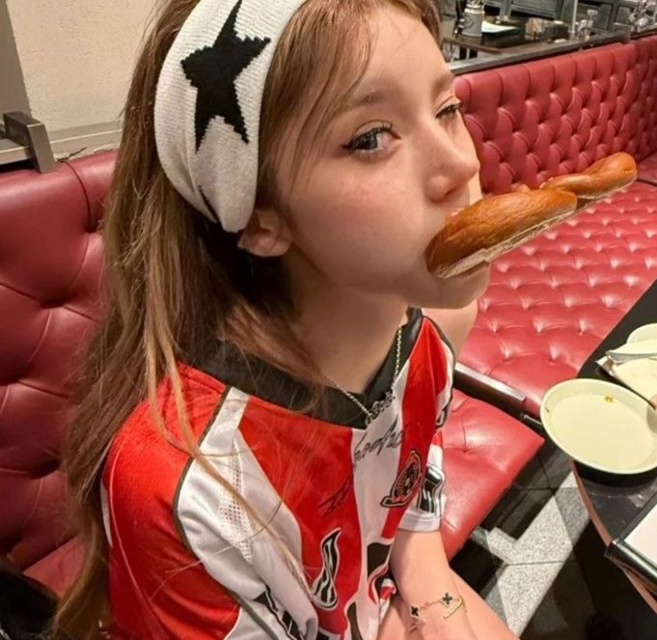 갸루피스 아이돌 패션 헤어밴드 별 스포츠 댄스 남자 여자 니트 와이드 머리띠