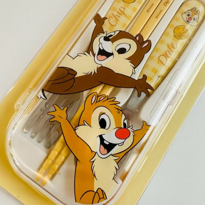 DAISO 奇奇蒂蒂餐具組 - 韓國大創現貨, 1個
