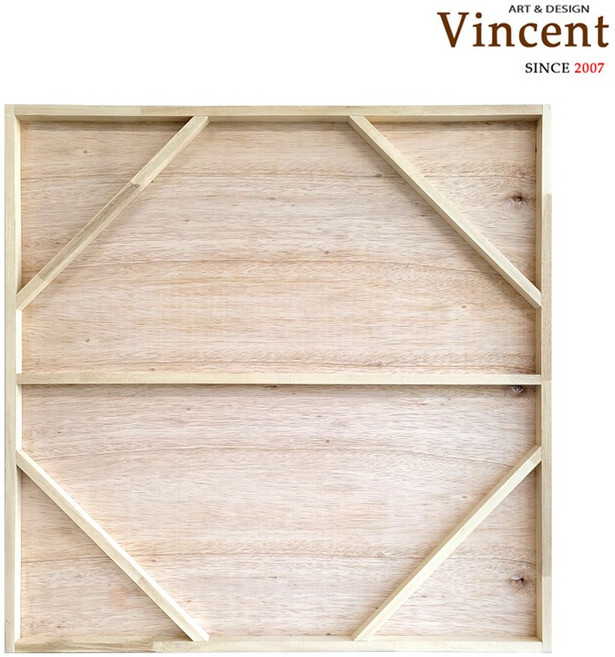 나무판넬 동양화 민화 화구용 캔버스판넬 주문제작 40호 기본형, 고급스기판넬(4.3cm) F형