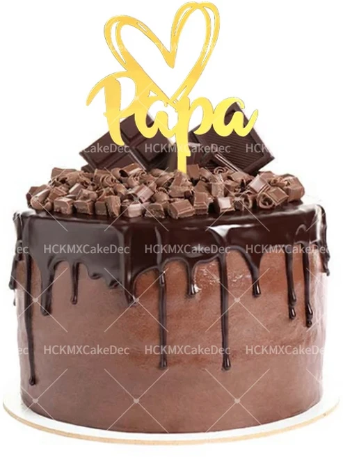 5pcs/1pc 골드 블랙 아버지의 날 아크릴 당신을 사랑합니다 아빠 케이크 토퍼 생일 파티 DIY 장식 용품, 07 민트 그린, 01 3pcs