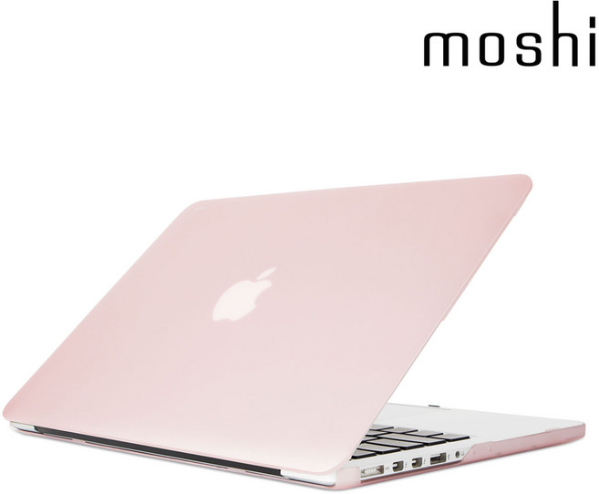 모쉬 맥북/맥북 프로 13in 하드케이스/USB-C iGlaze, 99MO071302(Blush Pink), 1개