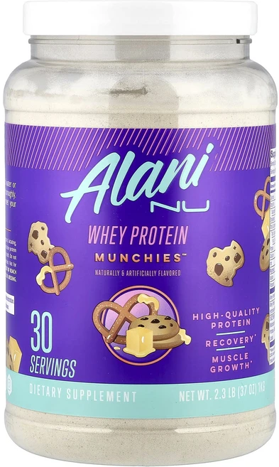 매우편하고 Alani Nu Whey 단백질 Munchies™ 1kg(2.3lb) 끝내주게잘나가는상품, AlaniNuWhey단백질Munchies1kg23lb, 1kg, 1개 - 쿠팡
