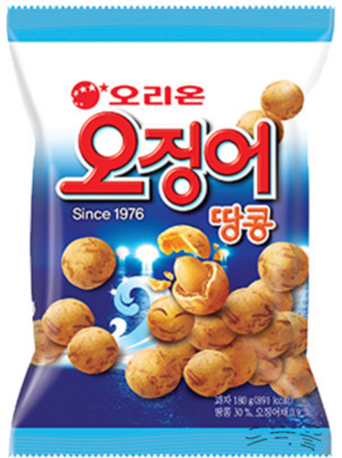 오리온 오징어 땅콩, 202g, 4개