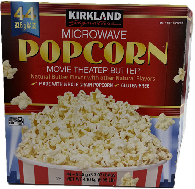 커클랜드 전자렌지 팝콘 93.5g 시그니쳐, 33개