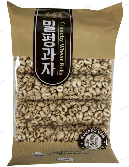 밀펑과자 통밀스틱, 110g, 5개
