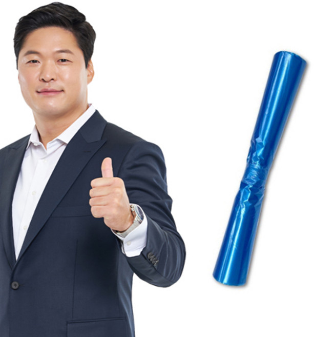 데일드 다용도 평판 비닐봉투 파랑 100p, 30L, 1개