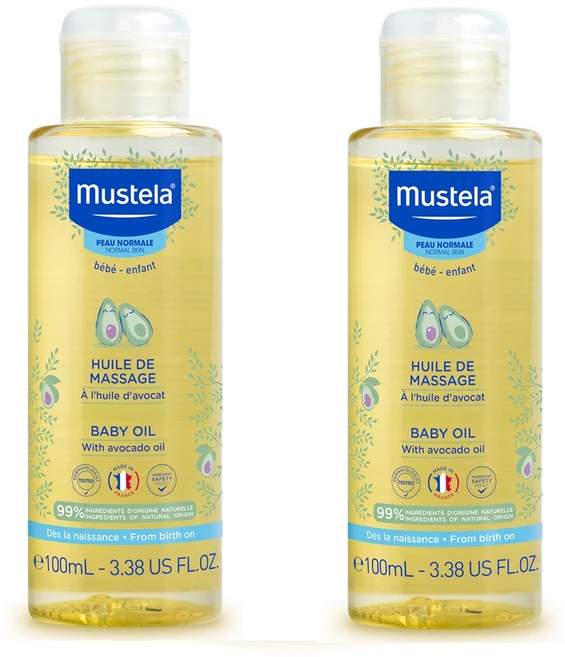 무스텔라 휘일 드 마사지 바디오일 아보카도, 2개, 100ml - 쿠팡