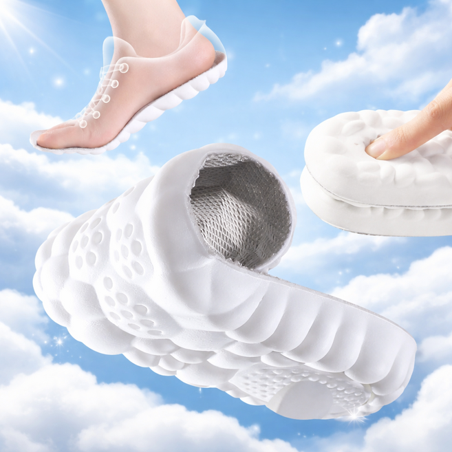 헬시풋인솔 고탄성 기능성 발편한 깔창 구름 에어홀 인솔