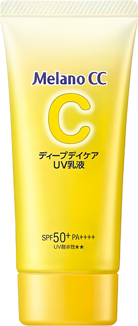 Melano CC 樂敦 深層日間護理UV乳液 SPF50+ PA++++ 防曬乳 潤色提亮, 1件